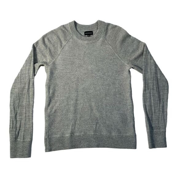 Club Monaco Women’s Gray 100% Wool Long Sleeve Pullover Sweater Size Small - Picture 7 of 12